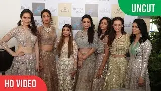 Uncut - The Latest Bridal Statements Of The Season By Falguni Shane Peacock With Waluscha de sousa