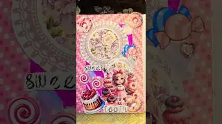 ASMR Pink Journal🎀 #shorts #asmr #scrapbooking #journaling #fypシ #diy #viral #journal