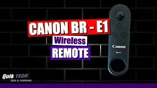 Как подключить пульт дистанционного управления Canon BR-E1 к цифровой зеркальной фотокамере Canon EOS SL2.