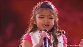Angelica Hale 9 Year Old Earns Golden Buzzer From Chris Hardwick   America's Got Talent 2017 HD