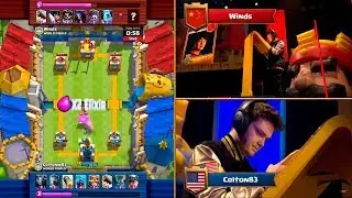 Coltonw83 vs Winds - Tercer encuentro de las Finales Mundiales CCGS 2017 de Clash Royale