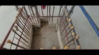 Placing boom installation + static pump for high rise concrete