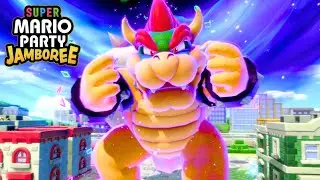 All Stages Bowser Kaboom Squad | Super Mario Party Jamboree full gameplay