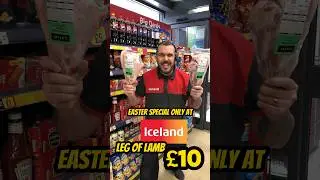 Uncover the Best Easter Deals at Iceland Foods 🐑 #iceland #icelandfoods #specialoffers #shorts