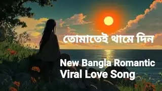 তোমাতেই থামে দিন | Bangla Romantic 😇💝 Love Song | Viral Love Song | Ridom Bangla Official Music 