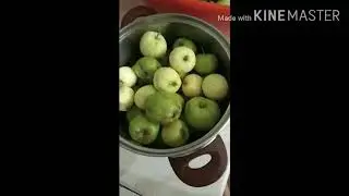Alma pavidlasinin hazirlanmasi(как приготовить яблочное павидло)