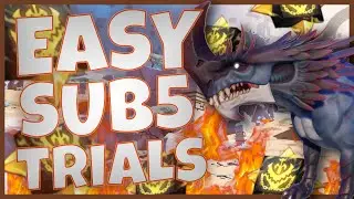 Dauntless Embermane trials - EASIEST sub 5 build and guide