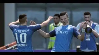 Preuben M&uuml;nster 1 - 1 SV Meppen | Gol : Luka Tankulic
