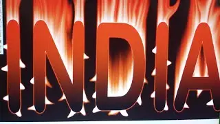 Photoshop Fire Text Effect | India Word Par Aag Wala Effect Tutorial&rdquo;/इंडिया पर आग वाला इफेक्ट 