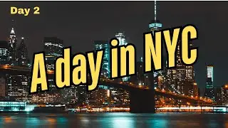 A day in NYC | Embassy Suites Times Square Hotel | Day 2 | Charging Bull, 9/11 Memorial, Halal Food