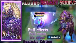 Aldous Galaxy Zodiac Watcher Customized Script w/ realistic effects full voice by YHA