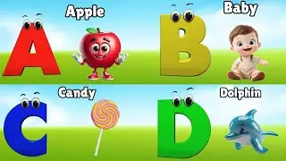 ABC Phonics Song - Toddler Learning Video Songs , A for Apple , Nursery Rhymes , Alphabet song