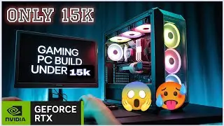 Gaming pc build under 15k with rx550 gpu 🥵😱😱