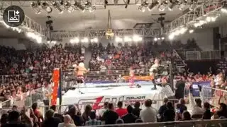 MJF receives Canadian Destroyer from Teddy Hart
