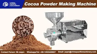 Cocoa Powder Making Machine|Small Cocoa Powder Production Line|Cocoa Powder Grinding Machine #cocoa