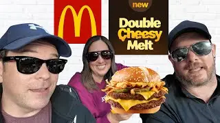 Новый дегустационный тест сэндвича Double Cheesy Melt от McDonald's!