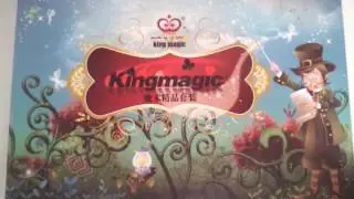 unboxing del juego de magia Kingmagic