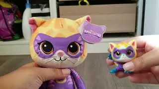 Super kitties su prr  wild  plush unboxing 