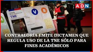Contralor&iacute;a emite dictamen que regula uso de la TNE s&oacute;lo para fines acad&eacute;micos
