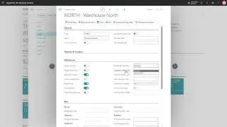 Dynamics 365 Business Central - How to Set Up a Location for Basic Warehousing