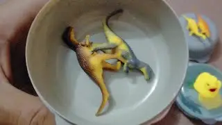 I Caught Tiny Dinosaurs in a Bowl?! 🦖😱 | How Did These Little Dinosaurs Get Here?! 😲