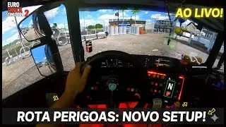 SÓ QUEM É BRASILEIRO ENTENDE: ETS2 COM NOVO SETUP #est2 shorts #shotsaovivo#liveaovivo