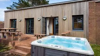 Elm Lodge Walkthrough at Les Ormes Resort, Jersey