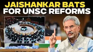 Jaishankar Speech Live | EAM Jaishankar Urges Inclusive, Democratic United Nations | UNSC