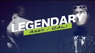 GALI - Legendary ft. Asen (Prod.  JIMMY_TC/Jumpouttamoon) Lyric Video