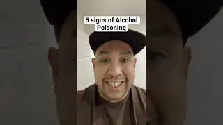 What are the signs of alcohol poisoning? #drunk #drinks #sober