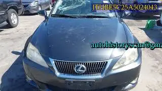 JTHBE5C25A5024043 Lexus Is 350 2010