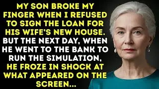 My Son Broke My Finger When I Refused to Co Sign the Loan for His Wife&rsquo;s New House