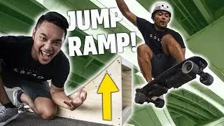 MEEPO MINI 2 Electric Skateboard VS Kicker Ramp -  ESKATE AND CHILL Episode 8