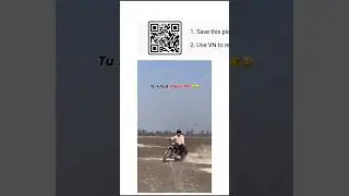 Photo Flash Effect Video Editing In Vn App | Vn AppQR Code |vn code attitude girl#vnvideoeditor
