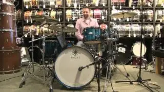 Sakae Celestial 5pc Drum Set Shell Pack Caribbean Blue Tamo
