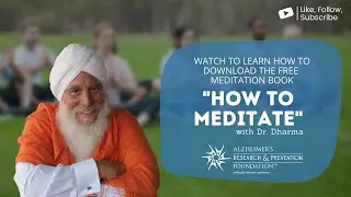 How to Meditate with Dr. Dharma - Learn how to get the FREE 