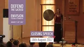 Closing Speech | Defend the Sacred Gathering