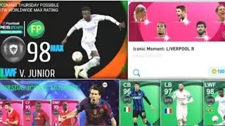 Upcoming Thursday Next Potw Featured Players Pes 2021 Mobile | Players Maximum Rating Pes 2021#pes