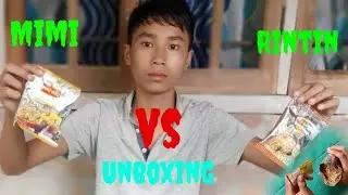 Mimi vs Rintin unboxing(Rontu terang)