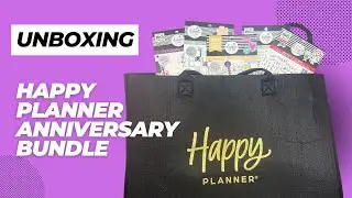 Unboxing | NEW Happy Planner Anniversary Bundle | Sticker Books From The Vault!