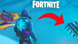 ACCESSIBLE BY USING SUNBIRD SPRAY ON A FROZEN WATERFALL - Fortnite Fortbyte #61 Location Guide