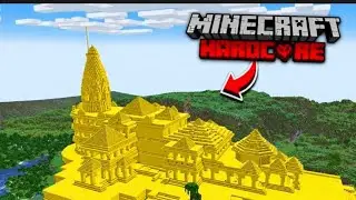Ram Mandir in Minecraft Hardcore 🧡🤍💚