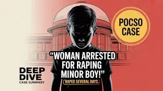 Karnataka HC Woman JAILED for POCSO Assault on Minor Boy Gender Neutral Law SHOCK! Pocso Case