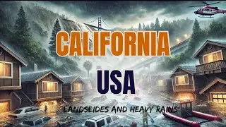 Natural Hits: Floods and Mudslides Ride California, Millions at Risk