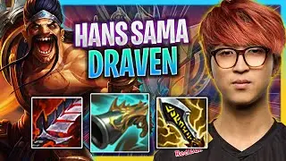 HANS SAMA IS A GOD WITH DRAVEN! | G2 Hans Sama Plays Draven ADC vs Kai'sa!  Season 2023