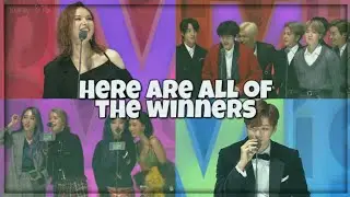 Here Are All Of The Winners From Melon Music Awards 2019