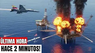 ATAQUE PRECISO: F-16 VENEZOLANO ATACA una PLATAFORMA PETROLERA de EE.UU.&hellip;
