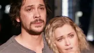 The 100 5x13 The final scene- Bellamy & Clarke see new planet HD