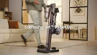 How To Set Up A Vacuum Cleaner | Samsung Jet 90 Vacuum | Samsung UK
