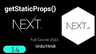 How to fetch data from API to Next JS | getStaticProps | Next JS (Urdu/Hindi)